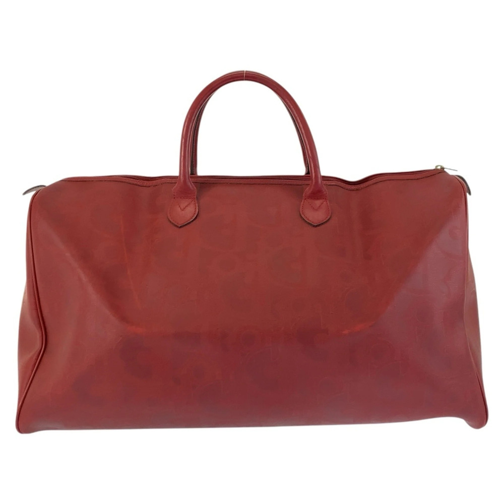 CHRISTIAN DIOR Vintage Red Trotter Shoulder Bag - Picture 2 of 10